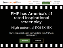 Tablet Screenshot of fourthmanfilms.com